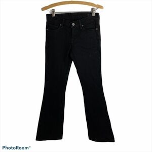 Citizens of Humanity Black Flare Jeans Sz 25